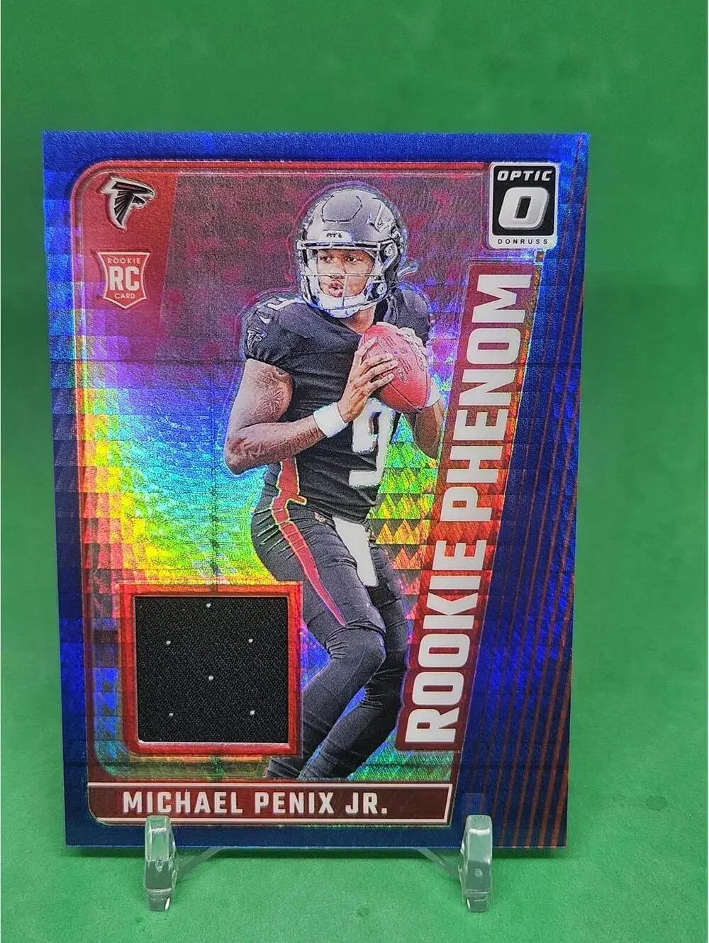 2024 Panini Donruss Optic - Rookie Phenoms Michael Penix Jr. #RPB-MPJ Blue Hyper